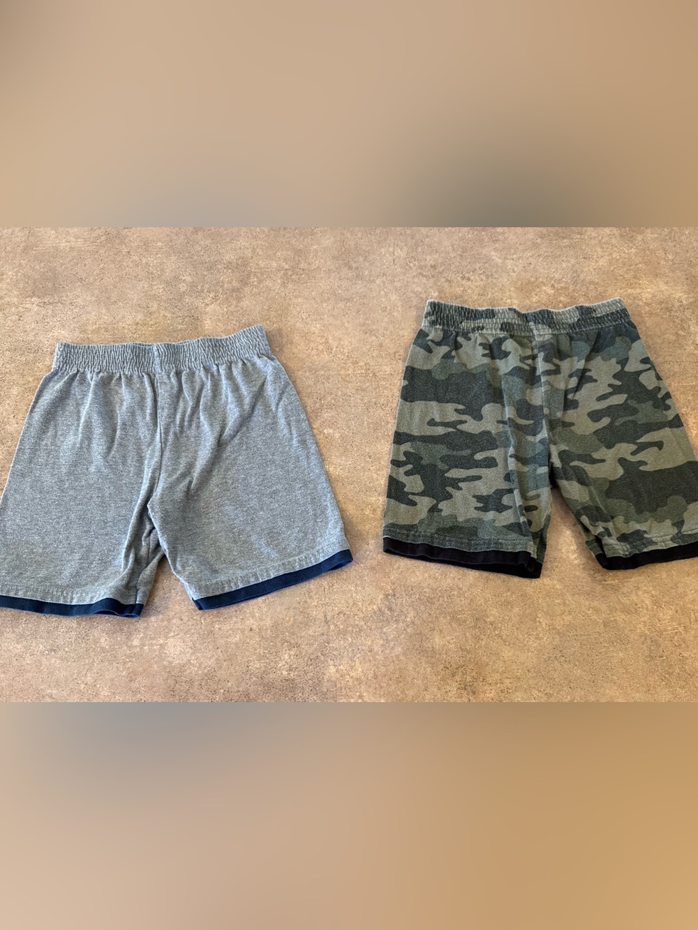 Garanimals Grey & Green Camo Kids Shorts 2-Pack Toddler Size 4T